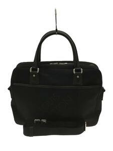 LOUIS VUITTON◆ヤック_ダミエ・ジェアン_BLK/ナイロン/BLK