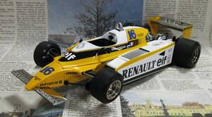 ★激レア絶版☆EXOTO*1/18*1980 Renault RE-20 Turbo #16 1980 French GP*Rene Arnoux*ルノー