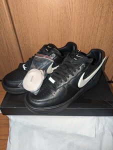 US10.5 28.5cm AMBUSH NIKE AIR FORCE 1 SP LOW DV3464-001 アンブッシュ ナイキ エア フォース BLACK WHITE ブラック ホワイト 黒白