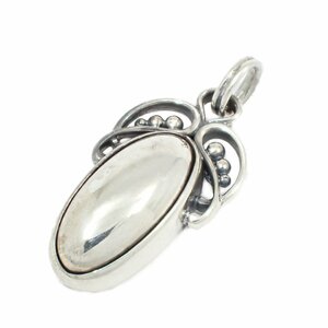 GEORG JENSEN ジョージジェンセン 2005 ヘリテージコレクション イヤーペンダント トップのみ シルバー925【いおき質店】