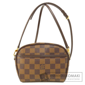 LOUIS VUITTON ルイヴィトン N51296 ポシェット イパネマPM ダミエ エベヌ ショルダーバッグ ダミエキャンバス レディース 中古