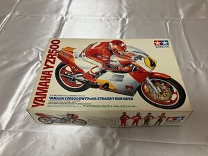 ② 60 【新品】 TAMIYA タミヤ 1/12 YAMAHA ヤマハ YZR500 (OW70) ストレートラン・ライダー 43 プラモデル 未組立 訳あり