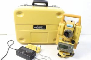 【TOPCON/トプコン】GPT-3005WF トータルステーション /バッテリー 2個/充電器付