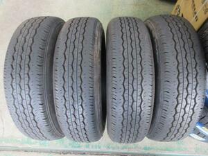 中古タイヤ ブリヂストン エコピアRD613 195/80R15 107/105N 2021年製造 ハイエース 新車装着モデル