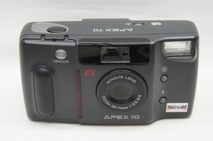 【アルプスカメラ】MINOLTA ミノルタ APEX 70 35mmコンパクトフィルムカメラ 210118a