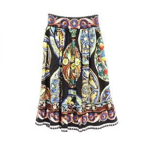 ドルチェアンドガッバーナ ブランドオフ DOLCE & GABBANA シルク スカート 中古 レディース