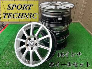 SPORT TRCHNIC 16インチホイール4本セット 中古品