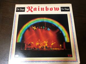 送料込み LP RAINBOW/ON STAGE リッチブラックモア　国内盤二枚組　mwz8103〜4 1977年