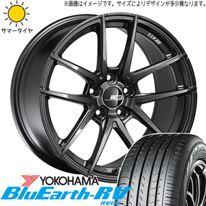 245/40R20 サマータイヤホイールセット レクサスLBX etc (YOKOHAMA BluEarth RV03 & SSR REINER 5穴 114.3)