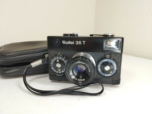 【リサイクル】 Rollei 35T ローライ フィルムカメラ Tessar ブラック レトロ骨董品カメラ ジャンク品 1円スタート ライカ