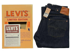 未使用品 W32L36 LVC LEVI’S VINTAGE CLOTHING リーバイスビンテージクロージング 17501-0002 501XX 尾錠 バックルバック 日本製