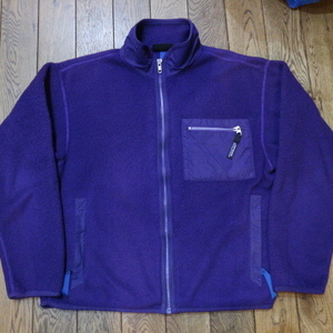 90s USA製 Patagonia フリース ジャケット フルジップ 10 パープル レトロX パタゴニア