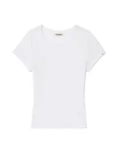 完売 GLOWNY GIRLFRIEND BABY TEE WHITE