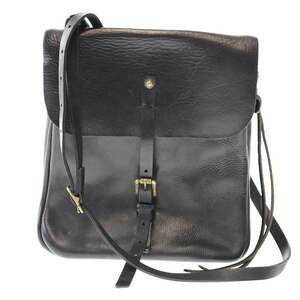 ESDE エスデ KL29 Messenger Bag レザーメッセンジャーバッグ ブラック IT65VDWWJRVO