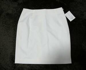 ●送料230円●日本製　W61㎝ タイトミニスカート　白　OL制服　コスプレ　タグ付き未使用品