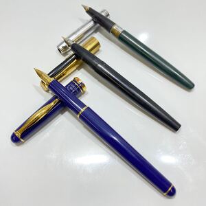 PILOT パイロット ROISSY SAILOR DELUXE 万年筆 F 筆記用具 文房具　3本まとめ売り 動作未確認 ジャンク