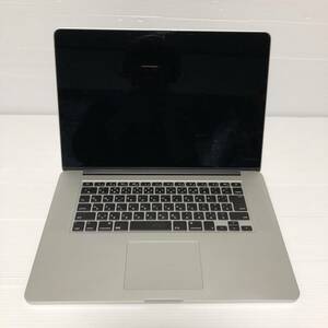 ジャンク扱い Apple MacBook Pro A1398 Retina 15インチ Mid　2014 Core i7 4870HQ 2.5GHz　メモリ 16GB　GT750M 部品取り 研究用に