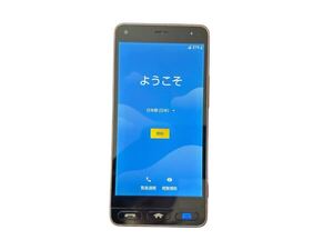 【起動/初期化済】 AQUOS 京セラ KYOSERA QUALCOMM 3G/4G ライトピンク スマートフォン 携帯電話 かんたんスマホ