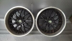 RAYS/レイズ　ARTHUR EXCHANGE/アーサーエクスチェンジ　アルミホイール2本　18X9.0J+37　5穴　PCD114.3　ハブ径約7.3㎝　