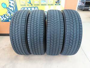 ☆ブリヂストン ブリザック VRX3 185/65R15 スタッドレス タイヤ 15インチ 2022年製造 4本 中古 BRIDGESTONE BLIZZAK STUDLESS☆