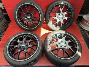 ☆BBS GERMANY CH-R CH141 19インチ☆PCD114.3 8J +45☆ ナンカン　☆225/40ZR19（93Y） 2023年製　4本