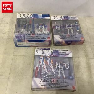 1円〜 バンダイ GFF ガンダムフィックスフィギュレーション ウイングガンダム（アーリータイプ）、GP01 ゼフィランサス、Zガンダム