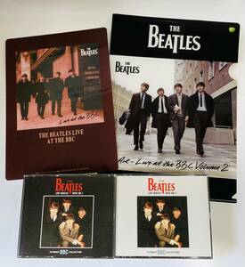 「LOST BEATLES TAPES」 VOL.1&2(4CD)＋”LIVE AT THE BBC”「下敷き」&「クリアファイル」全部まとめて！