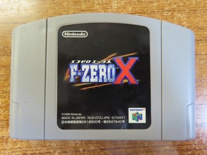 KME14273★N64 ソフトのみ エフゼロ エックス F-ZERO X セーブデータあり 起動確認済み クリーニング済み ニンテンドー64