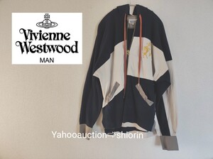 中古 ヴィヴィアンウエストウッド マン Ｍサイズ ダブルジップ パーカー VivienneWestwood MAN ジャケット ブルゾン