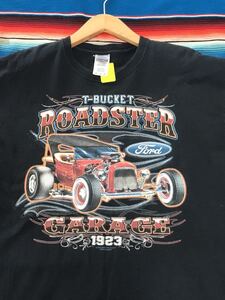 T Bucket Roadster Garage Tシャツ フォード　アメリカ　ビンテージ　ホットロッド　Tバケット　レーシング　ビンテージ　世田谷ベース