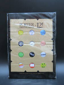 PORTER ポーター　オリジナル缶バッジ 12個セット　PORTER 2006A/Wコレクション パーフェクトBOOK 特別付録