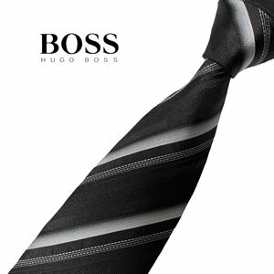 HUGO BOSS ネクタイ レジメンタル柄 ストライプ柄 ヒューゴボス USED 中古 m854