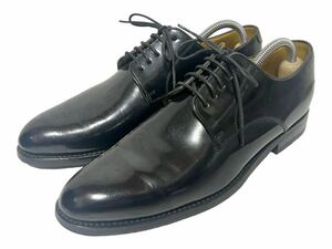 【良品】リーガル プレーントゥ ビジネスシューズ レザーシューズ ブラック 黒 革靴 REGAL ２５センチ