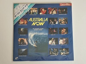 【希少未開封LD】AUSTRALIA NOW Up-Sounds From Down Under 帯付LD MP158-25VP 83年版INXSMen At WorkLRBMidnight OilMoving Pictures