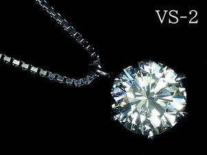 IUZ13899T【1円～】新品【RK宝石】VS-2 カット:VERY GOOD 極上ダイヤモンド 特大1.025ct!! Pt900 Pt850 超高級 一粒ダイヤ ネックレス