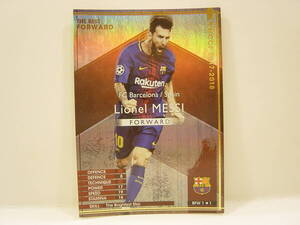 Panini WCCF 2017-2018 BFW リオネル・メッシ　Lionel Messi No.10 FC Barcelona Spain 17-18 The Best Forward