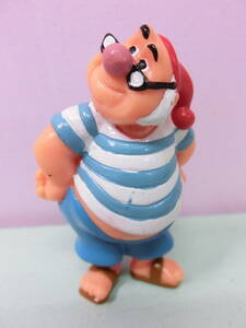 ディズニーストア ピーターパン◆スミー PVC フィギュア人形 7cm Disney Peter Pan Mr. Smee Figure ヴィランズ