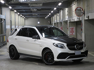 ☆メルセデスＡＭＧ　ＧＬＥ６３Ｓ　４マチック　５８５馬力　ダイヤモンドホワイト　カプリスト可変マフラー　売り切ります☆