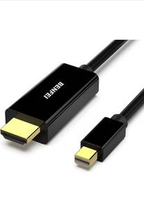 【未使用品】　BENFEI Mini DisplayPort - HDMI ケーブル、3m Mini DP - HDMI ケーブル (Thunderbolt 互換) No.489