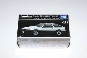  トミカプレミアム トヨタ スプリンター トレノ(AE86) No.40 廃盤品 TOYOTA SPRINTER TRUENO tomica premium ミニカー　