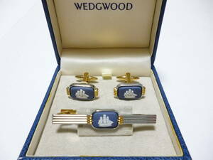 ウェッジウッド　WEDGWOOD　タイピン＆カフス　美品！！