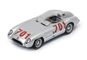 【スパーク】 1/43 メルセデス 300 SLR No.701 Mille Miglia 1955K. Kling (mono posto W21 6171) [S5891]★未開封新品！