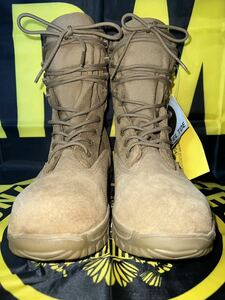 新品未使用タグ箱付き　MADE IN USA BELLEVILLE ARMY 312ST STEEL TOE BOOTS 7.5R 26センチ　TAN