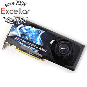 【中古】MSI製グラボ N680GTX-PM2D2GD5 PCIExp 2GB [管理:1050010164]