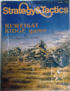 DP/SPI STRATEGY&TACTICS NO.105 RUWEISHAT RIDGE /新品駒未切断/日本語訳なし