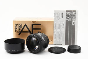 Nikon ニコン AI AF Nikkor 85mm f/1.8D [美品] #2266684A