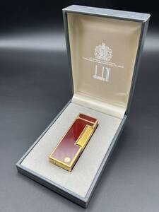 (15756)dunhill/ダンヒル ガスライター ローラー式 喫煙具　※火花確認済み　中古/現状品