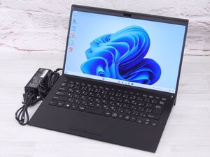 Bランク VAIO Pro PK VJPK11C12N 第8世代 i5 8265U メモリ8GB SSD256GB SIMフリー FHD液晶 Win11