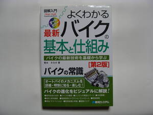 図解入門 オールカラー よくわかる最新バイクの基本と仕組み バイクの常識 送料185円 オートバイ メカニズム 技術解説 