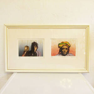 ★【真作】RONNIE WOOD 「Slide on This Ⅲ」 lithograph